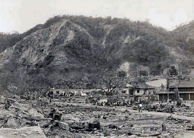 Navy Tunnels inside Malinta Hill on Corregidor island, The Philippines, in WW2