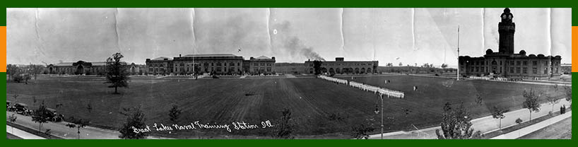 Great Lakes Naval Training Center near Chicago, Illinois