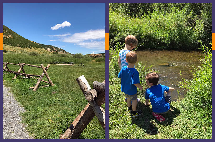 Mormon Flat Campground on the Mormon Trail in Utah