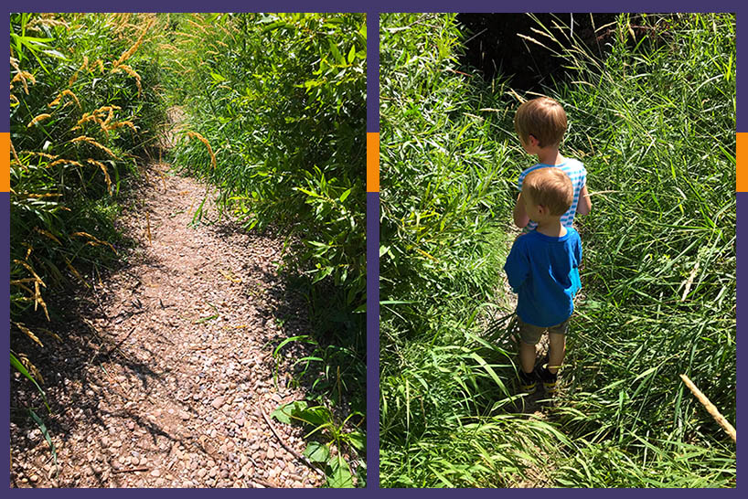 Walking the Mormon Trail at Mormon Flat Campground in Utah