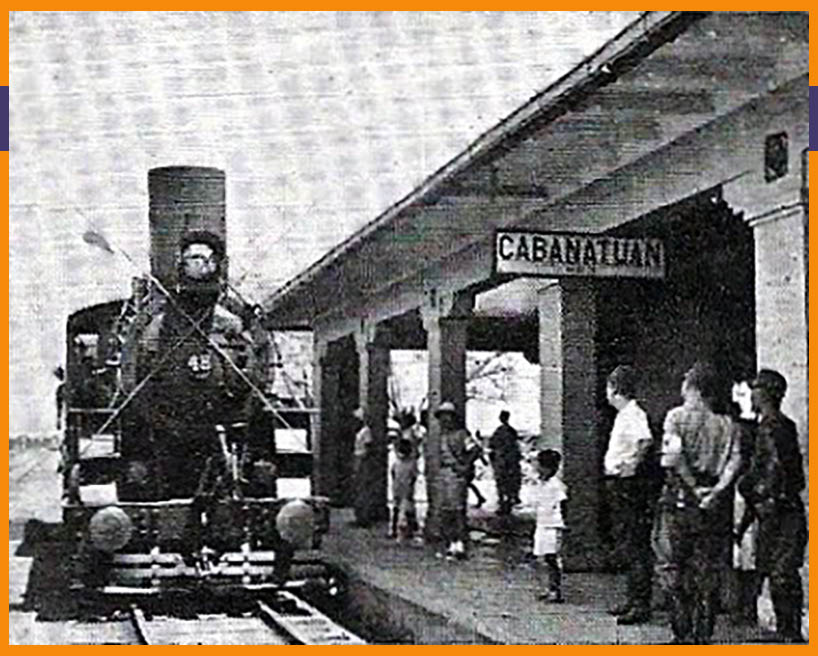 Cabanatuan City train station in 1942