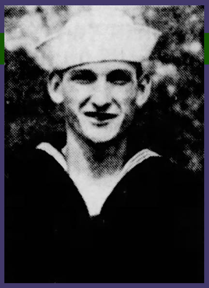 WW2 Navy storekeeper Gordon Fontaine