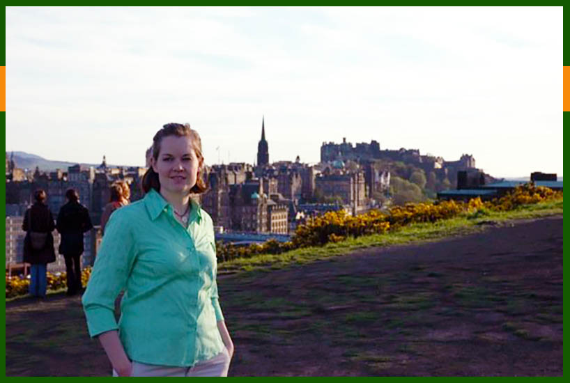 Anastasia Harman in Edinburgh Scotland
