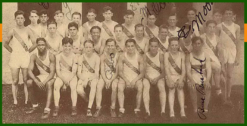 San Jose High School 1928 Track Team