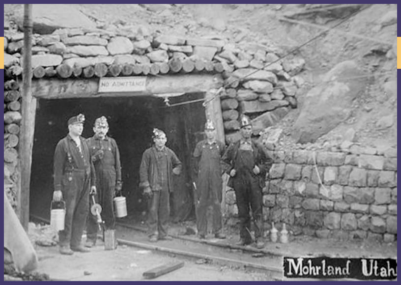 Coal miners in utah