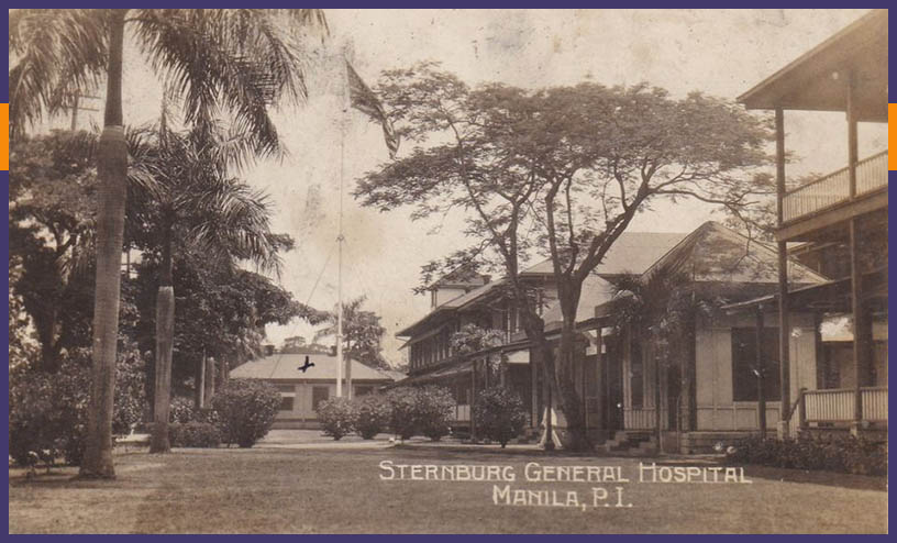 Sternburg General Hospital during WW2 in Manila The Philippines